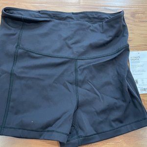Athleta shorts women's size M color black NWT